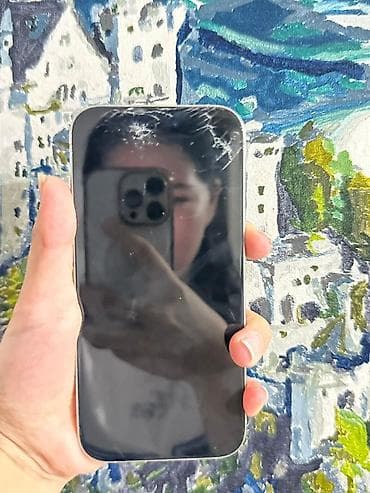 IPhone 15 Pro, Б/у, 256 ГБ, Белый, Чехол, 87 %