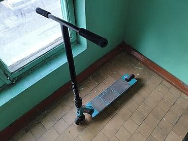 мото минск: Детский самокат, Двухколёсный, Б/у — 4