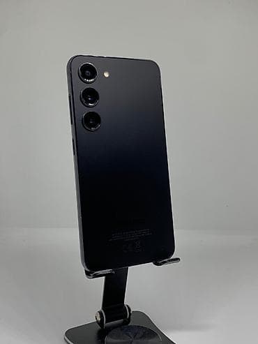 gala: Samsung Galaxy S23, Б/у, 256 ГБ, цвет - Черный, 2 SIM — 1