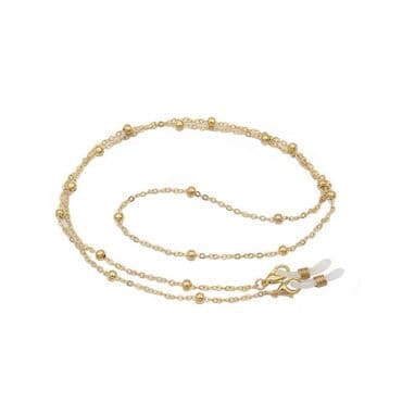 в единственнои экземпляре: Цепочка для очков. Цепочка надевается на дужки с помощью силиконовых — 2