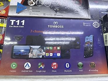 динамический: Видеорегистраторы для автомобиля 1) Tomboss 4K (на коробке: “3 — 7