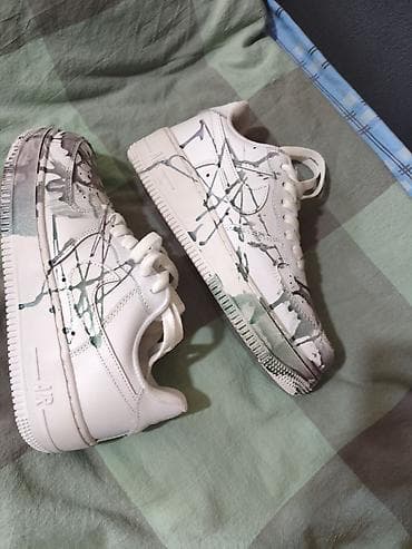 airmax 95: Кроссовки, 37, Nike, Новый, цвет - Белый, Самовывоз — 1