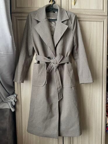 плащ дождовик: Плащ, Тренчкот, С утеплителем, XL — 1