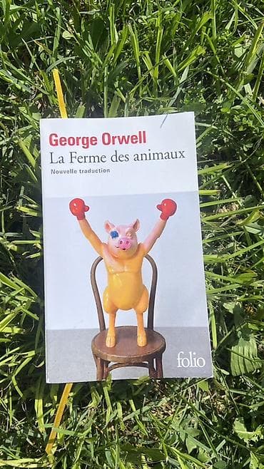 Книги и журналы: George Orwell — «La Ferme des animaux» (Ферма животных) Издательство — 1
