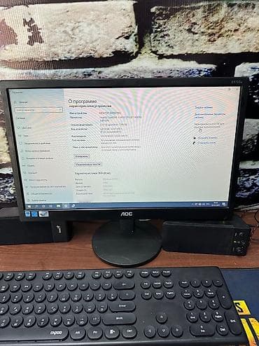 Монитор, AOC, Б/у, LED, 19" - 20" at lalafo.kg Монитор, AOC, Б/у, LED, 19" - 20"