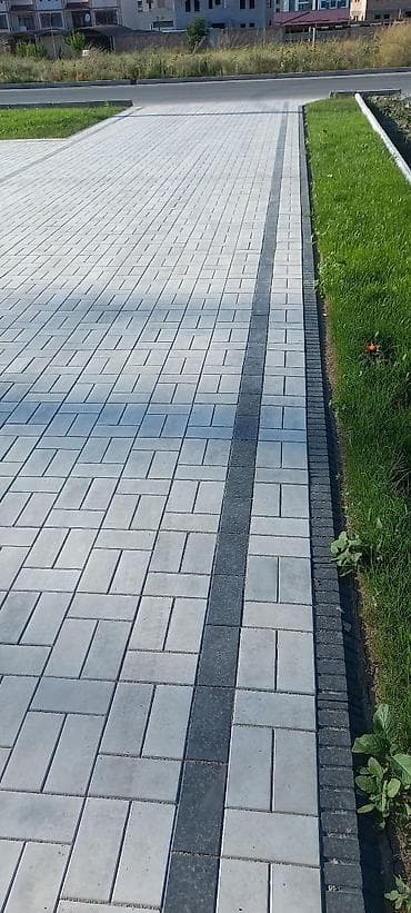 установка бордюра: Укладка брусчатки, бордюров, тротуарной плитки и водоотводных лотков — 10