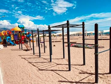 отдых на иссык куле зимой 2022: Коттедж, Коттедж в ЦО Palm Beach (Палм Бич) ЦО Palm Beach, Чок-Тал, Парковка, стоянка, Барбекю, Детская площадка — 20