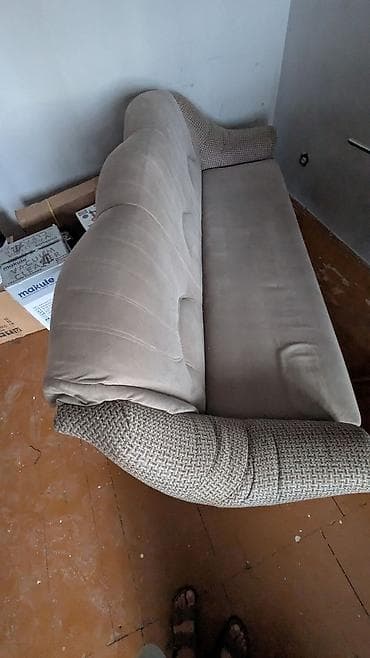 sofa bed: Отдам даром комплект - диван 3х местный, 2 кресла, диван 2х местный — 2