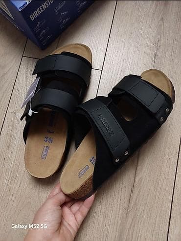шлеп: Мужские сандалии, 44, Birkenstock, Новый, цвет - Черный, Самовывоз — 2