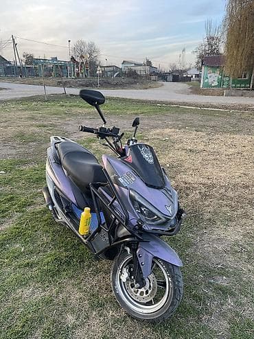 honda prider: Скутер/мопед спортивного стиля с тюнингом - Кузов обтекаемой формы — 2