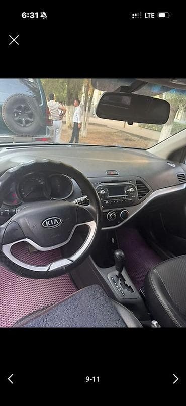 kia rio 2012: Kia Morning: 2012 г., 1 л, Автомат, Бензин, Хэтчбэк — 4