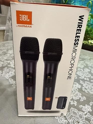 Беспроводной микрофонный комплект JBL by HARMAN - Набор из двух lalafo.kg да Беспроводной микрофонный комплект JBL by HARMAN - Набор из двух