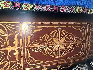 маркерная доска для дома: Сундук, Для белья, Дерево, цвет - Красный — 2