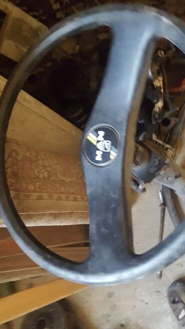 сколько стоит руль с педалями и коробкой передач: Ман 8.163 руль вместе с карданчик Ами рулевая колонка — 1