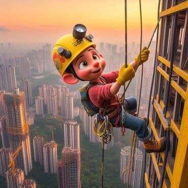 промышленный генератор: Промышленный альпинизм, Высотный клининг, Герметизация швов и утепление Больше 6 лет опыта — 10