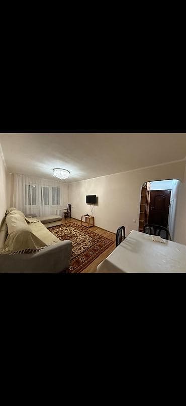 osh flat: 3 комнаты, Боконбаева/Уметалиева Собственник, Без животных, от 1 года, С мебелью полностью — 7