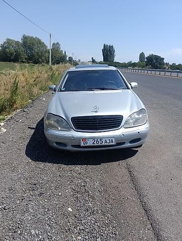 Mercedes-Benz S-Class: 1999 г., 3.2 л, Автомат, Бензин, Седан at lalafo.kg Mercedes-Benz S-Class: 1999 г., 3.2 л, Автомат, Бензин, Седан