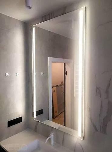 домашнии цветы: Зеркала с подсветкой на заказ - Изготовление зеркал любых форм и — 4