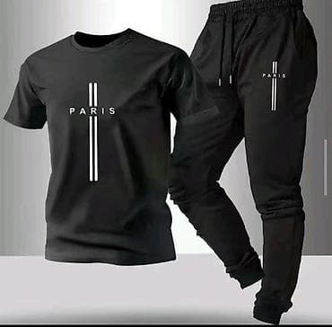комбинации: Мужской спортивный комплект (футболка + джоггеры) - Дизайн — 4