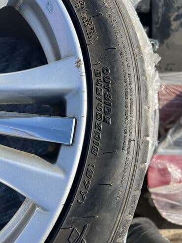 сколько стоит шипованная резина: Колеса в сборе R 18, Лето, Б/у, Комплект, Внедорожные (АТ/МТ), Литые, отверстий - 5 — 3