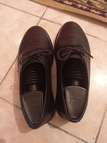 Туфли: Мужские туфли, 40, Б/у, цвет - Черный, Самовывоз — 9