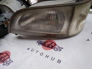 led h7: Фара TOYOTA HIACE H100 1KZ-TE 1999 лев. (б/у) — 1
