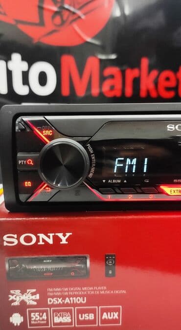 автомагнитола бишкек: Автомагнитола Sony DSX-A110U. Оригинал. Гарантия 1год. MADE IN — 3