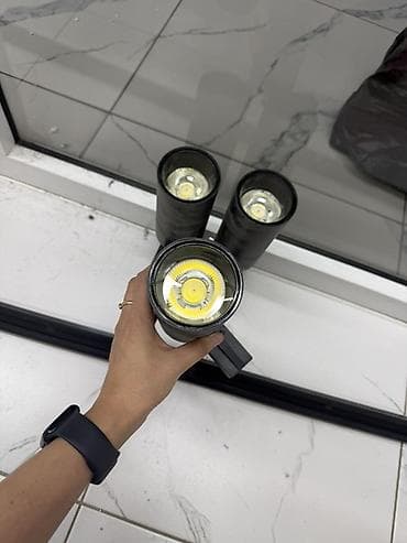 Дом и сад: Трековые светильники LED (черные) Ярко освещает помещение🌟 — 3