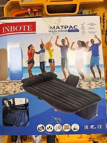 Аксессуарлар жана тюнинг: Надувной матрас для автомобиля INBOTE (135×85 см) - — 1
