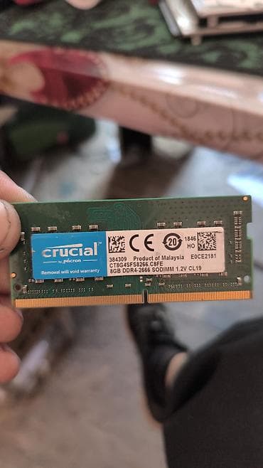 цифровые фото камеры: Оперативная память Crucial (by Micron) 8 ГБ DDR4 SODIMM - Модель — 1