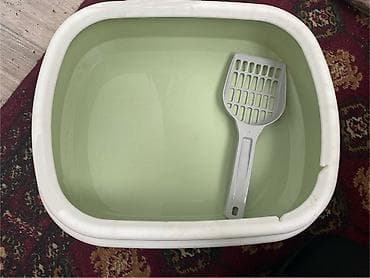 купить животных в бишкеке: Рюкзак‑переноска для кошек/малых собак + лоток с совком и когтерез — 3