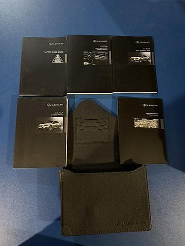 Комплект оригинальной документации Lexus ES 300h Состав: - at lalafo.kg Комплект оригинальной документации Lexus ES 300h Состав: -