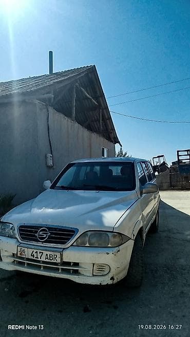 глаза авто: Ssangyong Musso: 1999 г., 2.9 л, Механика, Дизель, Внедорожник — 3