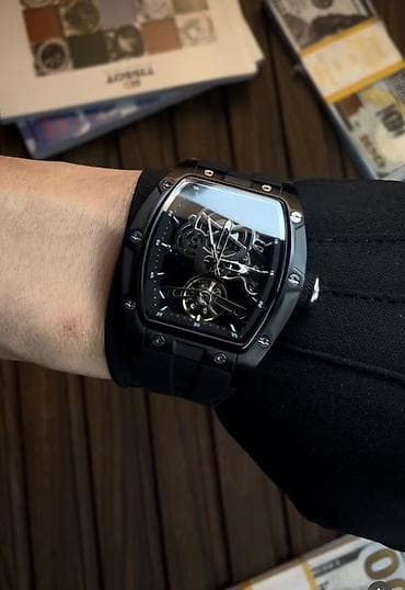 Аксессуары: Механические часы Megir Skeleton (модель M-2342) - Корпус формы — 3