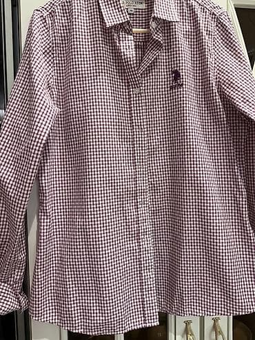 Рубашки: Рубашка U.S. Polo Assn. - Модель: классическая приталенная рубашка на — 3