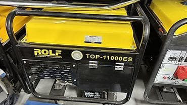 фазах: Бензиновый генератор ROLF TOP-11000ES Основные характеристики: - — 1