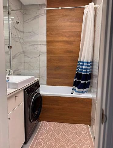 Недвижимость: 1 комната, 46 м², Элитка, Асанбай мкр Элитка, 9 этаж, Евроремонт — 4