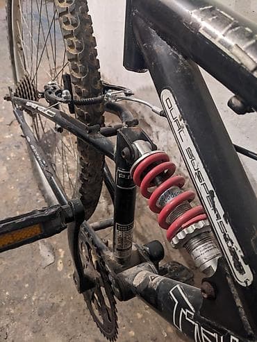 меняю на детский велосипед: Двухподвесная рама велосипеда. Цена 850 сом — 6