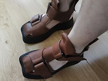 шлепки крокс цена: Женские сандалии на высокой платформе - Модель: закрытая пятка — 4