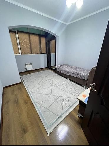Недвижимость: 2 комнаты, 76 м², 106 серия улучшенная, Кок-Жар ж/м 106 серия улучшенная, 3 этаж, Евроремонт — 10