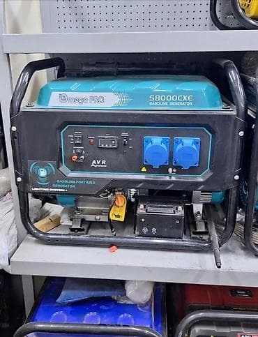 generator: Бензиновый генератор Omega PRO S8000CXE Мощный переносной — 2
