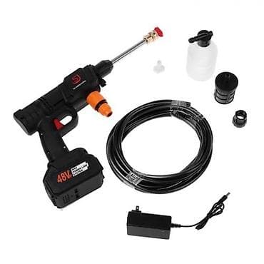 аккумуляторная мойка высокого давления бишкек: Автомобильная беспроводная аккумуляторная мойка Cleaning Gun, Пистолет — 1
