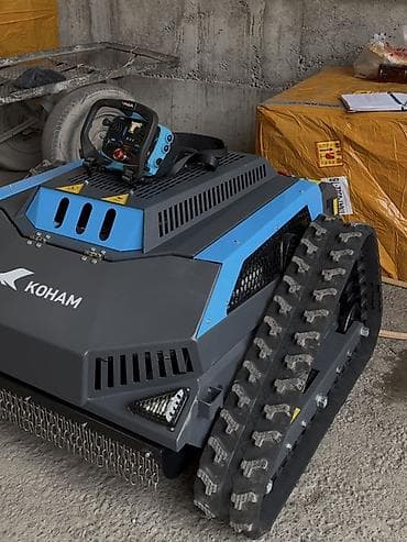 каток газонный: На заказ из Китая . Под ключ 390 тысяч сом ! Гусеничный дистанционно — 2