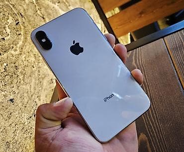 iphone dr: IPhone X, Б/у, 64 ГБ, Белый, Защитное стекло, 100 % — 2
