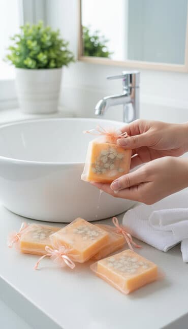 Мыло с эфирным мас лом,ручное мыло для умывания лица, рук и принятия
