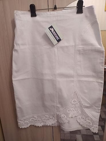 slim patch: Продаю новую юбку из натурального хлопкового денима — 1