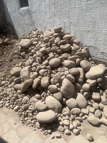 Речной окатанный камень (галька/булыжник) ТАШ САТЫЛАТ!!! - Фракции