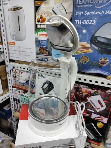 чайник электрический: Электрический чайник, Новый, Платная доставка — 2