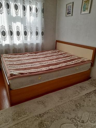 матрасы тошоки: Двуспальная кровать с матрасом. - Размер спального места — 1