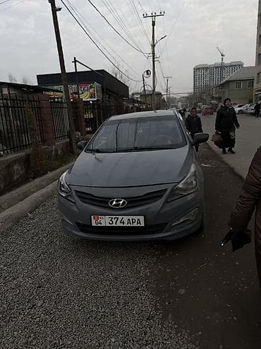 Транспорт: Hyundai Solaris: 2016 г., 1.4 л, Автомат, Бензин, Седан — 6